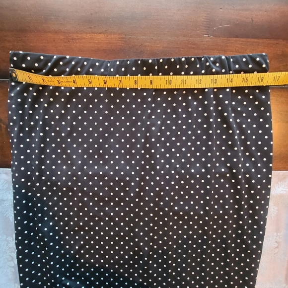 NWT Philosophy black/white polkadot skirt Large - Picture 6 of 8
